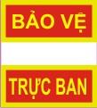 Băng đeo tay bảo vệ + trực ban