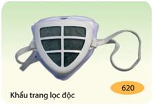 Khẩu trang chống virut phòng độc KVD01