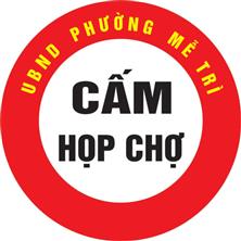 Biển báo cấm họp chợ