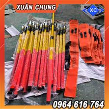 Sào cách điện thao tác 3 đoạn lồng rút 35KV