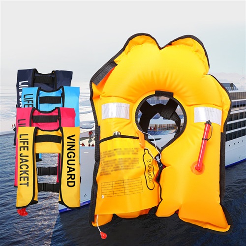 Áo phao cứu hộ tự thổi, tự bung tiêu chuẩn quốc tế